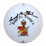 Frank Stranahan Signed Royal St. Georges Logo Golf Ball - 48 Amateur Site JSA ALOA