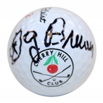 Gay Brewer Signed Cherry Hill Club Logo Golf Ball - 72 Canadian Open Site JSA ALOA