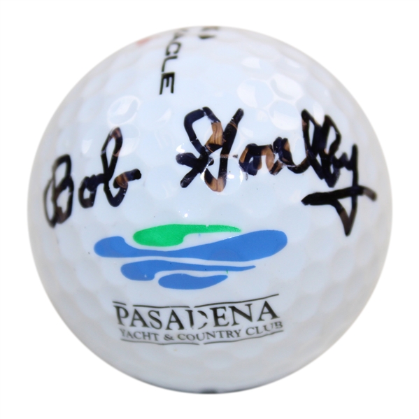 Bob Goalby Signed Pasadena Yacht & Country Club Logo Golf Ball - Site of '61 St Petersburg Open Win JSA ALOA