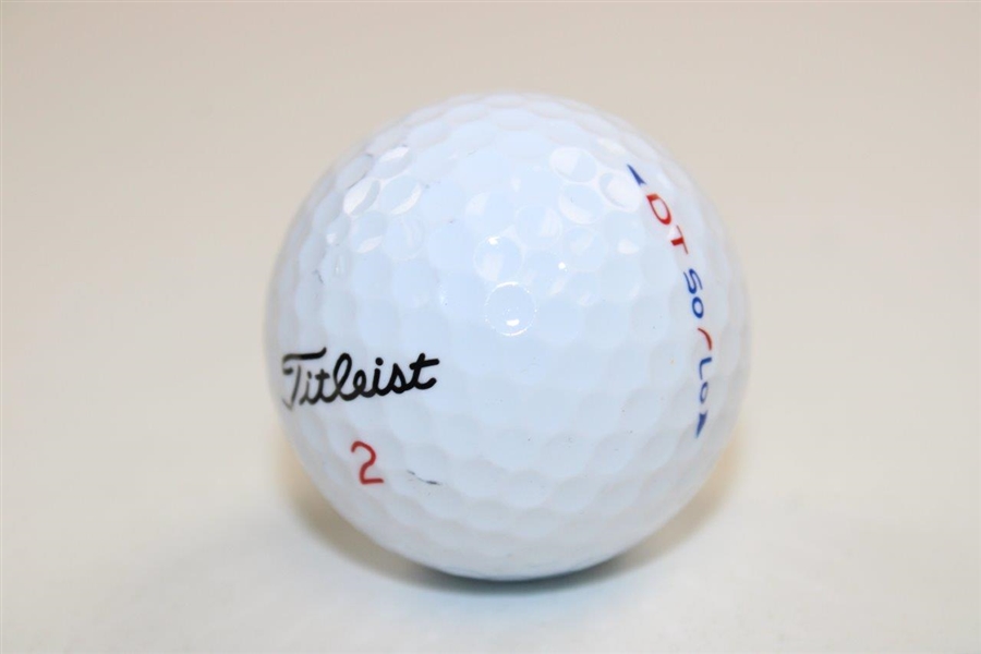 Dow Finsterwald Signed Shaughnessy Logo Golf Ball JSA ALOA