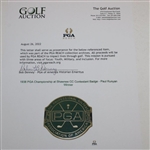 1938 PGA Championship at Shawnee CC Contestant Badge - Paul Runyan Winner