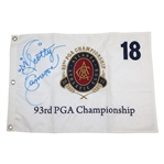 Scotty Cameron Signed 2011 PGA at Atlanta Athletic Club Embroidered Flag JSA ALOA