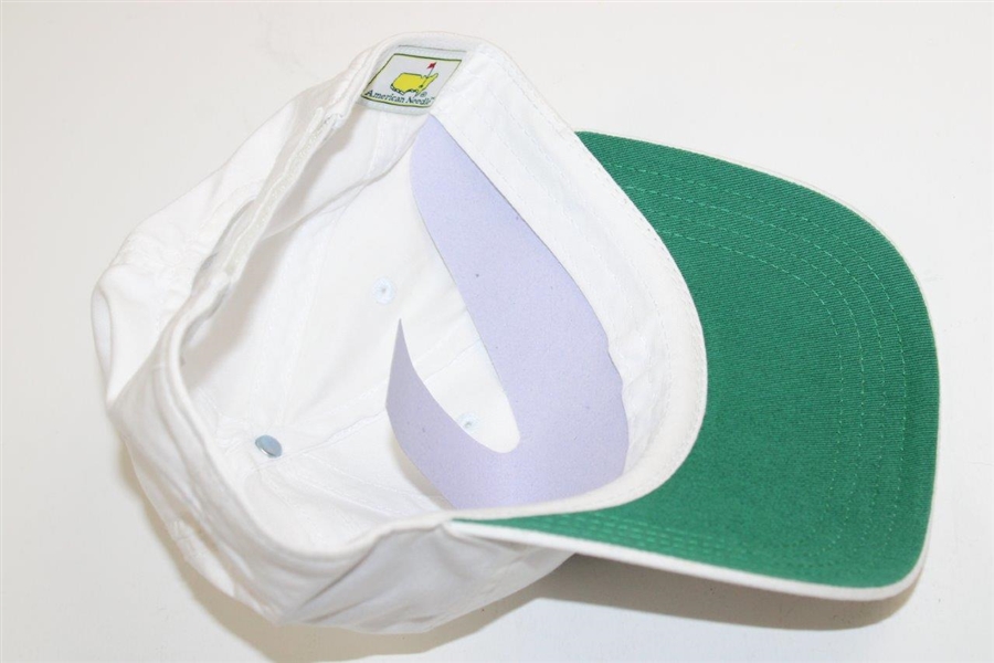 Augusta National Members Pro Shop White Hat New with Tags