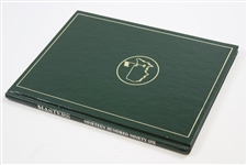 1996 Masters Tournament Green Annual Book - Nick Faldo Winner