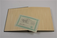 Arnold Palmer Signed Memories Stories and Memorabilia book JSA ALOA