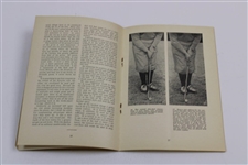 1929 'How To Play Golf' by Bobby Jones 1st Edition Booklet