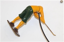 Cable Operated Swinging Golfer w/Original Box & Four (4) Steel Golf Balls