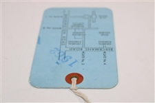 1956 Masters Tournament Third Round Saturday Ticket #4012 - Jack Burke Winner