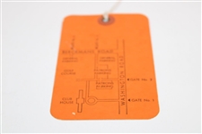 1955 Masters Tournament Third Round Saturday Ticket #2177 - Cary Middlecoff Winner