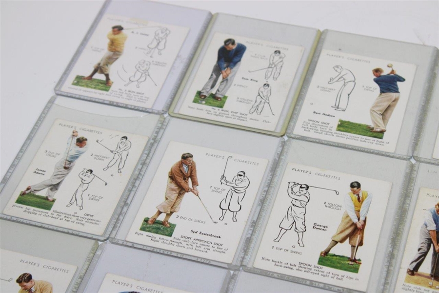 Full Set Of John Player And Sons Golf Tobacco Cards