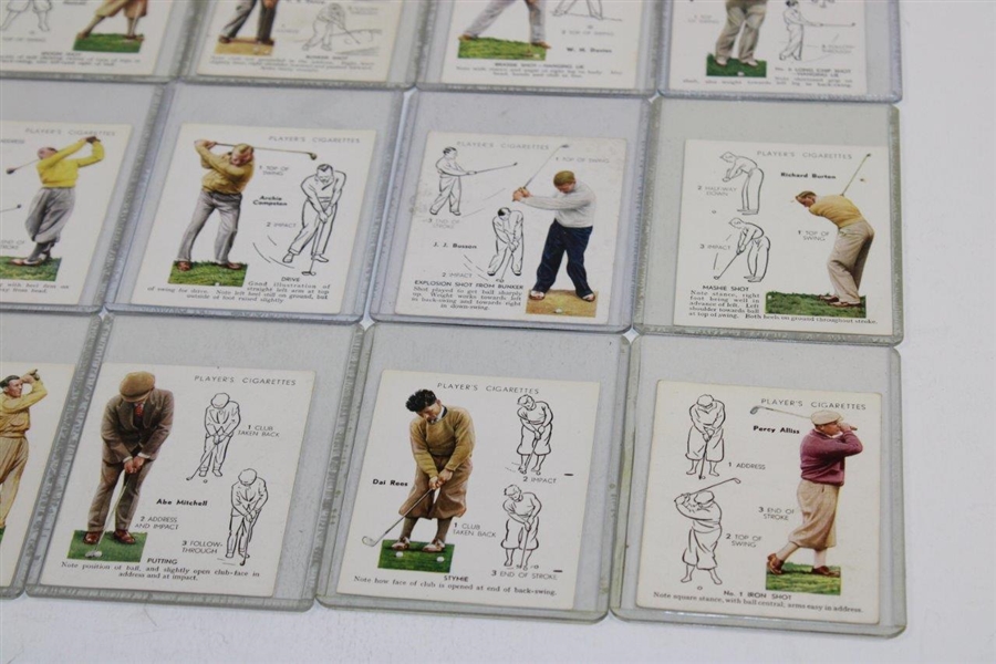 Full Set Of John Player And Sons Golf Tobacco Cards
