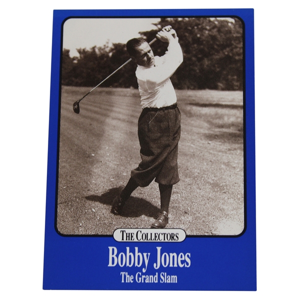 Bobby Jones The Collectors The Grand Slam Card-1990