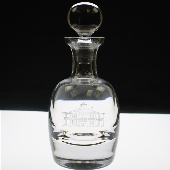 Augusta National Clubhouse Glass Decanter with Lid