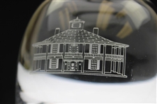 Augusta National Clubhouse Glass Decanter with Lid