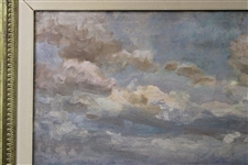 Original Golf Links Oil Painting On Canvas by Artist Alfred Parsons (1847-1920)