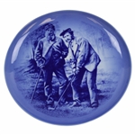 Old And Young Tom Morris Plate New In Box By Bing And Grondahl