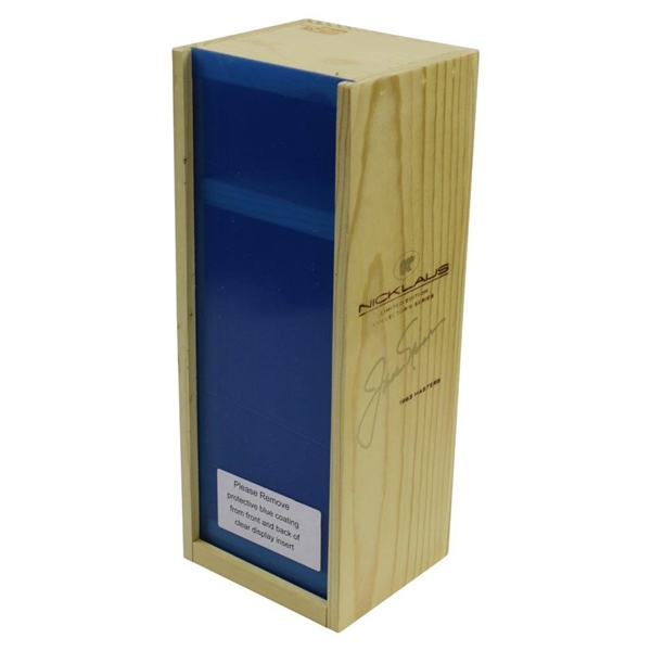 Jack Nicklaus 1963 Masters Champions Ltd Ed Wine Bottle in Original Box w/documentation