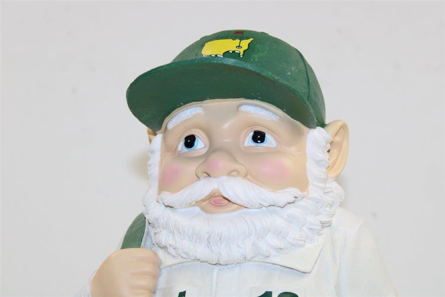 2018 Masters Tournament Ltd Ed Caddy Gnome Statue in Original Box