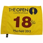 Phil Mickelson 2013 Open Championship Flag JSA ALOA