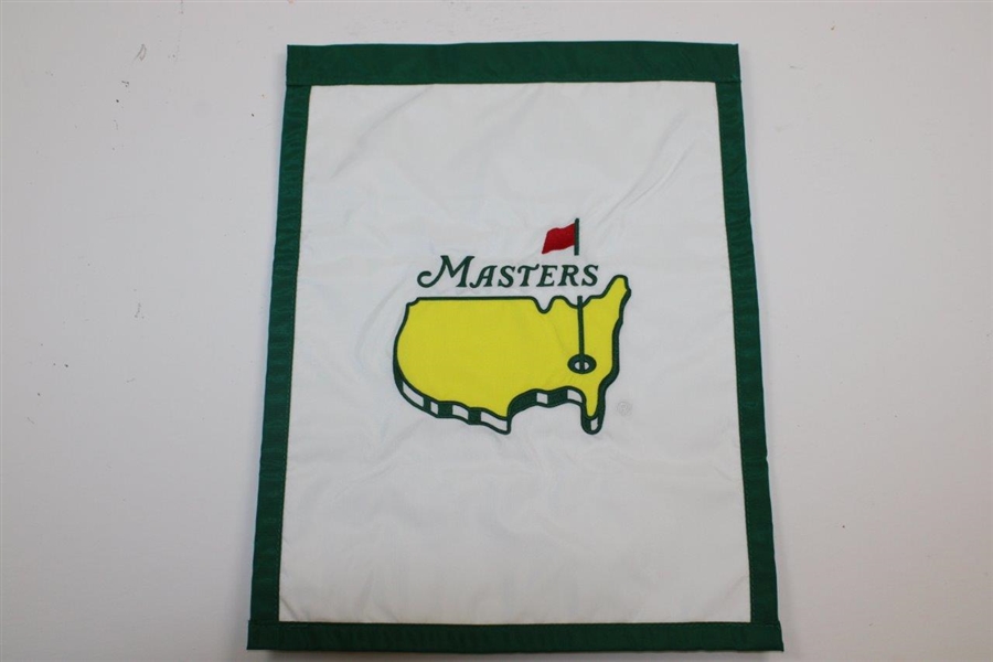 Jack Nicklaus, Gary Player & 15 other Champs Signed Masters Garden Flag JSA ALOA