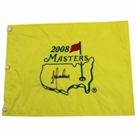 Trevor Immelman Signed 2008 Masters Embroidered Flag JSA ALOA