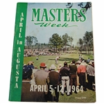 1964 April in Augusta Masters Week Magazine - April 5-12, 1964 