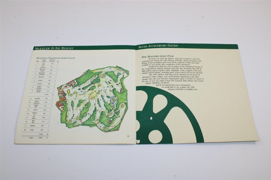 The 1983 Masters Telecast Silver Anniversary Edition Guide