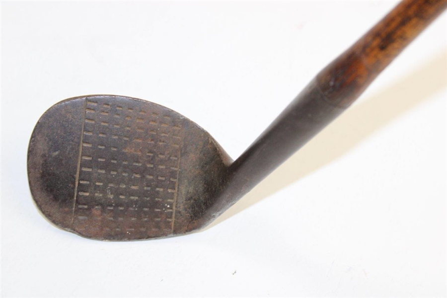 Vintage Brae Burn Winchester Warranted Line Faced Hand Forged Niblick
