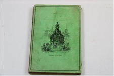 1865 'Black's Guide to Edinburgh' 1st Edition by Adam & Charles Black - Bruntsfield Links & Rules Content 