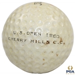 1960 U.S. Open at Cherry Hills Country Club Titleist Logo Golf Ball - Arnold Palmer Win