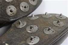 President Dwight D. Eisenhower's Personal Worn Brown & White Golf Shoes 