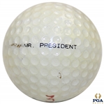 President Dwight D. Eisenhowers Personal Mr. President Spalding Red Dot Golf Ball