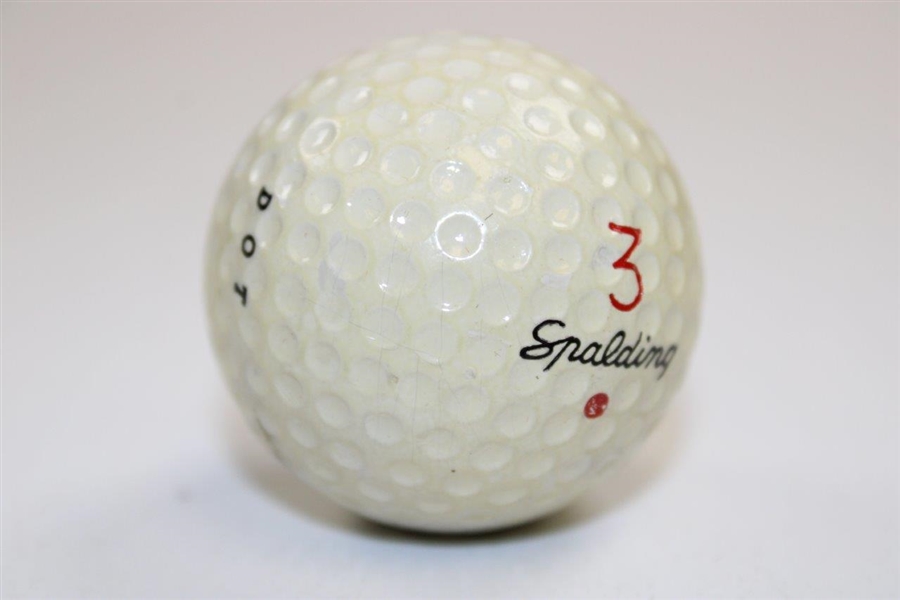President Dwight D. Eisenhower's Personal 'Mr. President' Spalding Red Dot Golf Ball