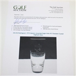 Chi-Chi Rodriguez's 1974 Masters Awarded Eagle Hole #13 Steuben Crystal Highball Glass