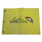 Arnold Palmer Bay Hill Club  Used Yellow Embroidered Flag