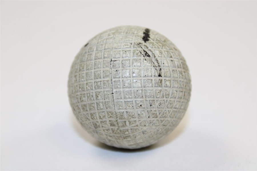 Circa 1890's No Name Molded Gutty Golf Ball