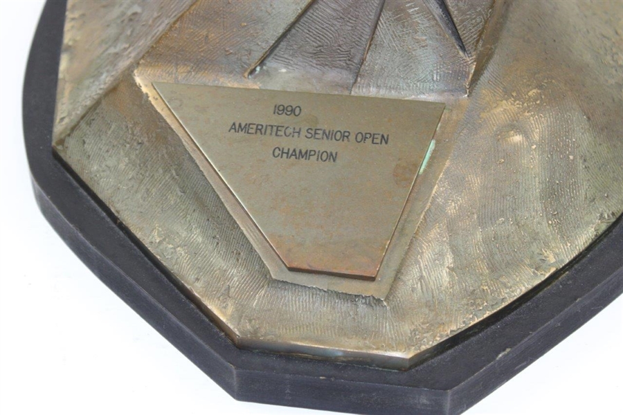 Champion Chi-Chi Rodriguez's 1990 Ameritech Senior Open Winner's Trophy