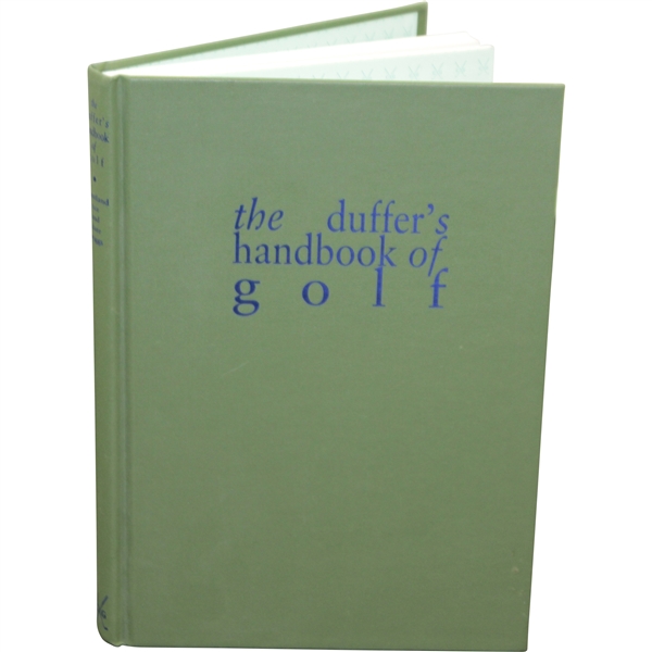 1988 'The Duffer's Handbook of Golf' by Grantland Rice & Clare Briggs Classic of Golf Re-Issue
