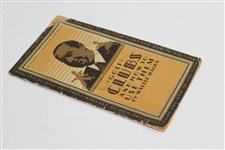 1929 'Golf Clubs and How To Use Them' Booklet by Waltern Hagen