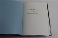Harold Hilton: His Golfing Life and Times' 1992 Ltd Ed #173/750 Book by John LB Garcia