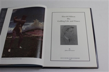 Harold Hilton: His Golfing Life and Times' 1992 Ltd Ed #173/750 Book by John LB Garcia