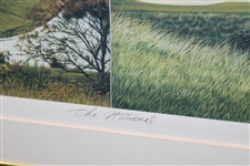 1989 'The National' Golf Club of Canada Ltd Ed 36/500 Artist John Littlejohn Signed Print - Framed