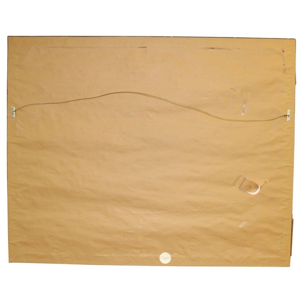 Large Sepia Tone Reproduction Photo - Framed