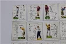 Circa 1939 Full Set of Players 'Golf' Cigarette Cards
