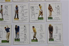 Circa 1939 Full Set of Players 'Golf' Cigarette Cards