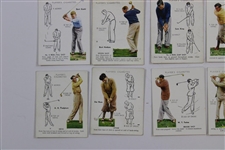 Circa 1939 Full Set of Players 'Golf' Cigarette Cards