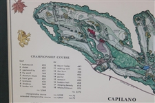 Capilano G&CC (Canada) J.P. Izatt Visual Survey Map - Framed