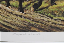 Memorable Moments' Farm Field Plow Ltd Ed 95/450 Print by Artist Vic Gibbons