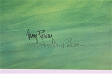 Gary Player Signed Augusta National Hole 13 Ltd Ed 271/5000 Nancy Raborn Print JSA ALOA
