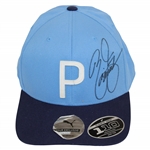 Rickie Fowler Signed Lt Blue PUMA Hat - Unused with Tags JSA ALOA